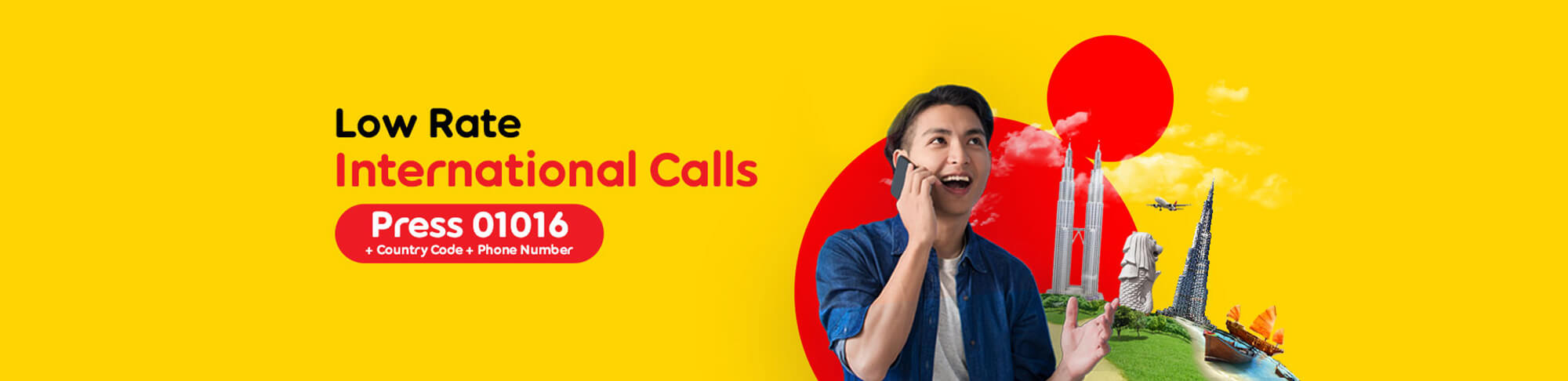 Low rate international call