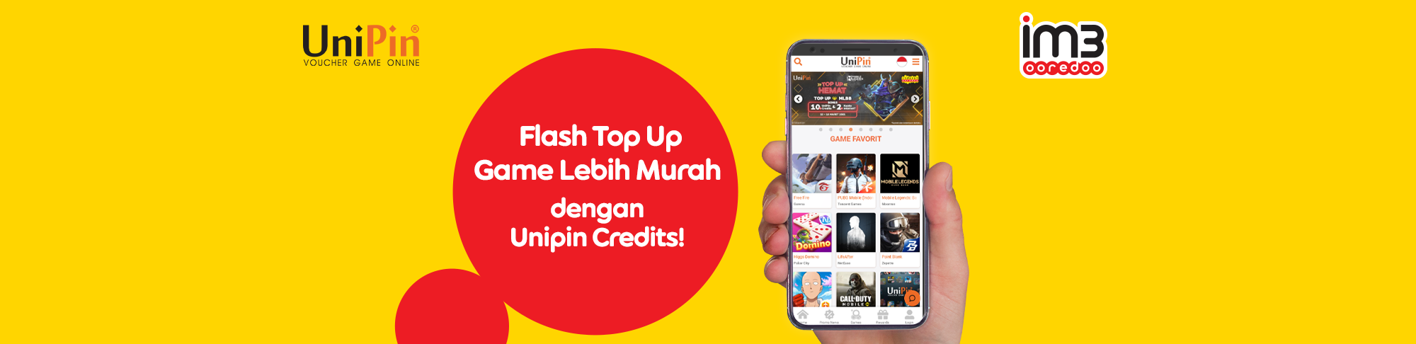 Flash Top Up Game Di Unipin Dengan Pulsa Indosat